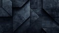 Abstract Dark Blue Geometric Shapes with Textured Surface Royalty Free Stock Photo