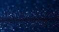 Abstract Dark Blue Glitter Background Royalty Free Stock Photo