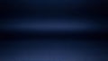 Abstract Dark Blue Gradient Background with Faint Horizontal Light Band Royalty Free Stock Photo