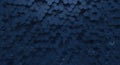 Abstract Dark Blue Hexagonal Pattern Background for Modern Designs and Textures Royalty Free Stock Photo