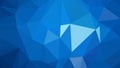 Abstract Dark Blue Low Poly Background Design Illustrator Royalty Free Stock Photo
