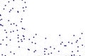 Abstract dark blue network connection background with connected dots and lines representing digital communication Royalty Free Stock Photo