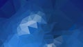 Abstract Dark Blue Polygonal Background Design Royalty Free Stock Photo