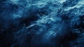 Abstract Dark Blue Sea Waves Texture, Water Surface Background Royalty Free Stock Photo
