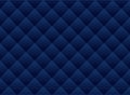 Abstract dark blue squares pattern background subtle lattice. Luxury style trellis. Repeat geometric grid Royalty Free Stock Photo