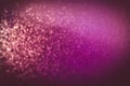 Abstract dark bokhe lights background , purple,black and subtle gold. defocused background Royalty Free Stock Photo