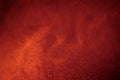 Abstract dark bokhe lights background , red ,black and subtle gold. defocused background Royalty Free Stock Photo