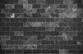 Abstract dark brick wall texture background pattern, Wall brick surface texture. Brickwork painted of black color interior old Royalty Free Stock Photo