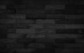 Abstract dark brick wall texture background pattern, Wall brick surface texture. Brickwork painted of black color interior old Royalty Free Stock Photo