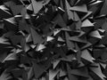 Abstract Dark Chaotic Wall Design Background