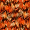 Abstract autumn color blur furry animal skin wavy backdrop Camouflage fashion trend