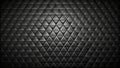 abstract dark geometric texture background. Triangular, tile Wallpaper with Black blocks