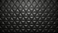 abstract dark geometric texture background. Triangular, tile Wallpaper with Black blocks