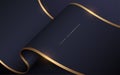 Abstract dark and gold silk background