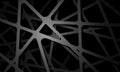 Abstract dark gray geometric mesh pattern overlap design modern background texture vector Royalty Free Stock Photo