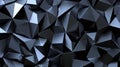 Abstract Dark Gray Polygonal Background Royalty Free Stock Photo
