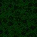 Abstract dark and green pattern with flashes and stains, hand-painted with colored markers. Royalty Free Stock Photo