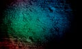 Abstract dark green, red  black color mixture multi colors effects wall textured Background. Royalty Free Stock Photo