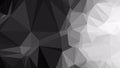 Abstract Dark Grey Low Poly Background Design Royalty Free Stock Photo