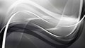 Abstract Dark Grey Wavy Lines Background