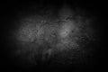 Abstract dark grunge texture of old concrete wall,Black vintage concrete backgrounds, Scratch old wall with dirty and rough Royalty Free Stock Photo