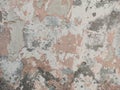 Abstract Dark Grunge wall texture background. Paint cracking off dark wall with rust underneath.distressed crackled texture.