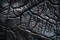 Abstract Dark Leather Texture Background, Elegant Design, Seamless Pattern for High-Quality Fabrics Royalty Free Stock Photo