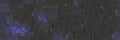 Abstract dark night indigo blue banner with water drops with darker shadows. Dark design
