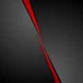 Abstract dark red black corporate tech background Royalty Free Stock Photo