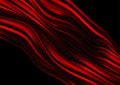 Abstract dark red smooth liquid waves background Royalty Free Stock Photo