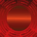 Abstract dark red technical circle background Royalty Free Stock Photo