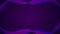 Abstract Dark Shiny Purple Colorful Wavy Twisted Dotted Lines Border Frame Space And Glitter Dust
