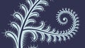 Abstract dark spiral pattern composed of dots creating dynamic motion vector design Generative AI Royalty Free Stock Photo