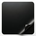 Abstract dark texture with curled corner for graphic design and backgrounds Royalty Free Stock Photo