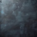 Moody Dark Textured Surface with Abstract Blue and Gray Tones background grunge Royalty Free Stock Photo