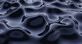 Abstract Dark Wavy Liquid Surface with Reflections water Royalty Free Stock Photo