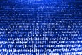 Abstract data bits stream background.