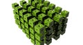 Abstract Data Cubes Royalty Free Stock Photo