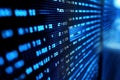 Abstract data flow visualisation showcasing complex algorithmic processing Royalty Free Stock Photo