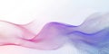 Abstract Data Network Design with Wavy Patterns, Space for Text and Elements in Soft Gradient Colors Royalty Free Stock Photo