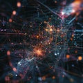 Abstract Data Structure POV Exploring Complex Connections and Relationships in Digital Space