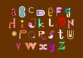 Abstract Decorative Font