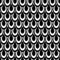 Abstract decorative seamless scales pattern