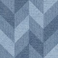 Abstract decorative texture - blue jeans textile Royalty Free Stock Photo