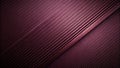 Abstract deep maroon linear pattern with diagonal accent stripe a textured background image. Generative AI Royalty Free Stock Photo