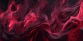 Abstract Deep Red Liquid Dense Smoke Close-Up Macro Exterme Shot Backdrop Royalty Free Stock Photo