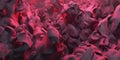 Abstract Deep Red Liquid Dense Smoke Close-Up Macro Exterme Shot Backdrop Royalty Free Stock Photo