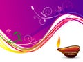 Abstract deepawali background Royalty Free Stock Photo