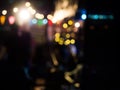 Abstract defocused colorful light bokeh. You can drastically alter the look and feel of any photo Royalty Free Stock Photo