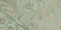 Abstract delicate green-beige background with texture, banner , painted in the style of fluid art Royalty Free Stock Photo